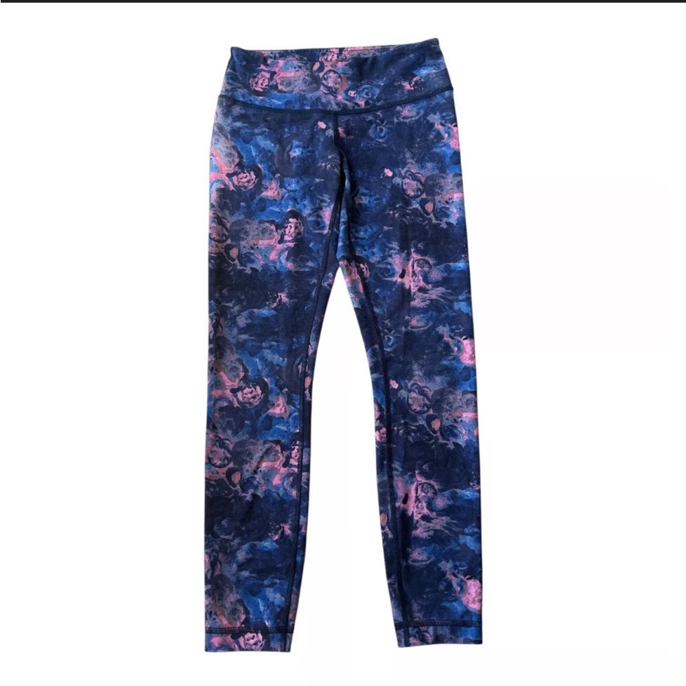 LULULEMON SZ 6 leggings Wunder Under ‘moody mirage’ #410